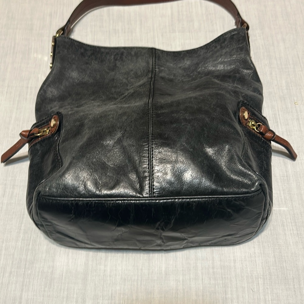 TANO Black Leather Women’s Bag - Picture 2 of 12